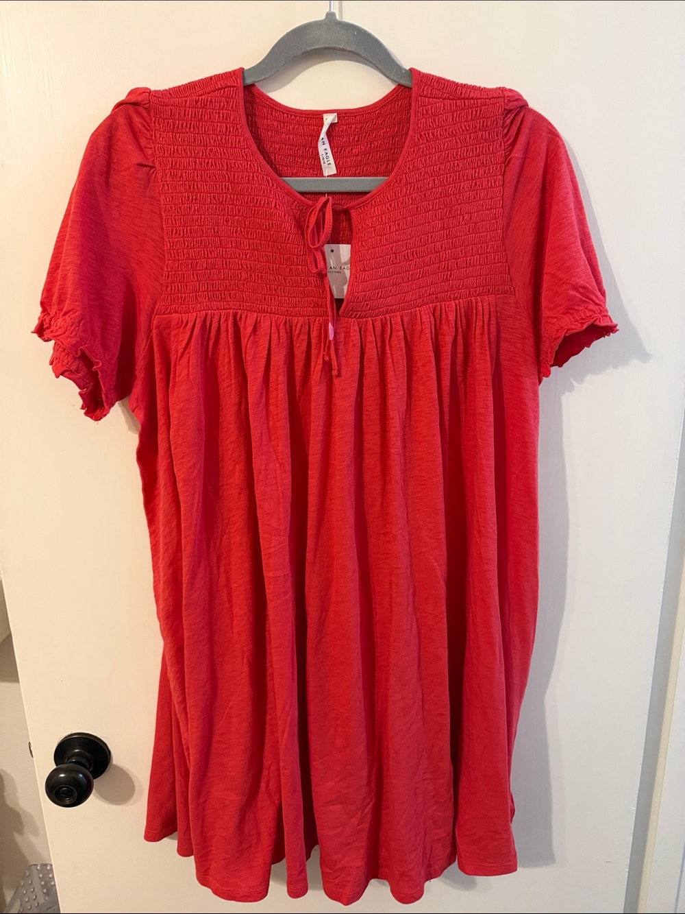 American Eagle Outfitters Red Mini Dress Large